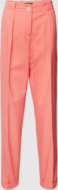 MORE & MORE Stoffen broek met persplooien