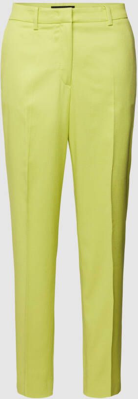 MORE & MORE Stoffen broek met persplooien