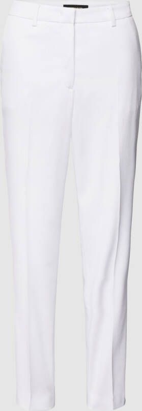 MORE & MORE Stoffen broek met persplooien