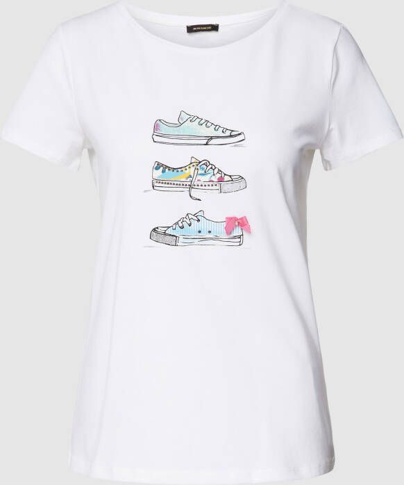 MORE & MORE T-shirt met motiefprint