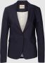 MOS MOSH Dames Blazers Blake Night Blazer Sustainable Donkerblauw - Thumbnail 2
