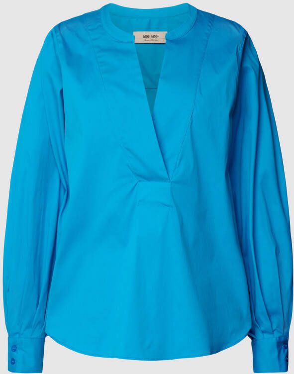 MOS MOSH Blouseshirt met tuniekkraag model 'Yen'