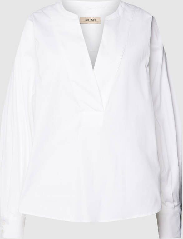 MOS MOSH Blouseshirt met tuniekkraag model 'Yen'