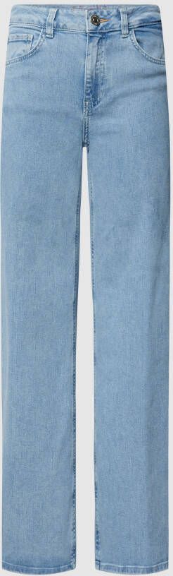 MOS MOSH Jeans met labelpatch model 'Hailee'