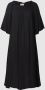 MOS MOSH Knielange jurk van viscose model 'ASHLEA' - Thumbnail 2