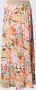 MOS MOSH Kleurrijke Maxi Rok met Elastische Tailleband Multicolor Dames - Thumbnail 2