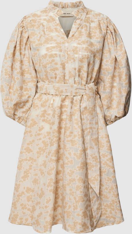 MOS MOSH Mini-jurk met all-over motief model 'MAGANA'