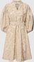 MOS MOSH Mini-jurk met all-over motief model 'MAGANA' - Thumbnail 1