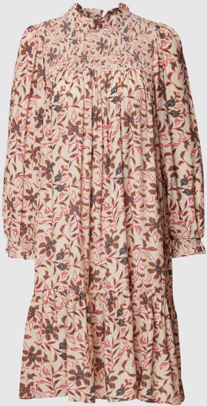 MOS MOSH Mini-jurk van viscose met bloemenmotief