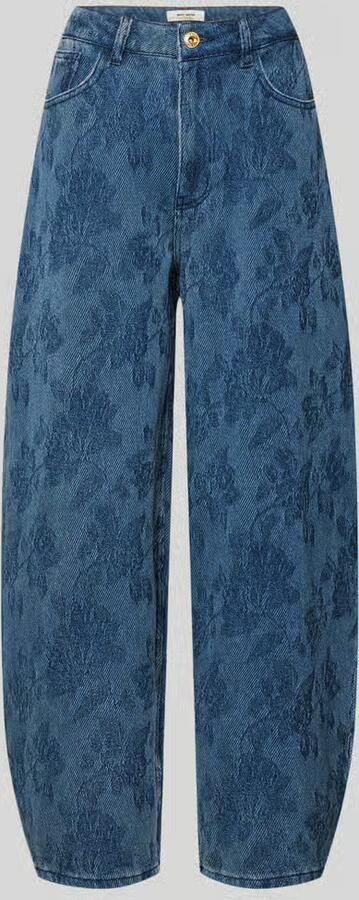 MOS MOSH Barrel fit jeans met 5-pocketmodel model 'Rosy'