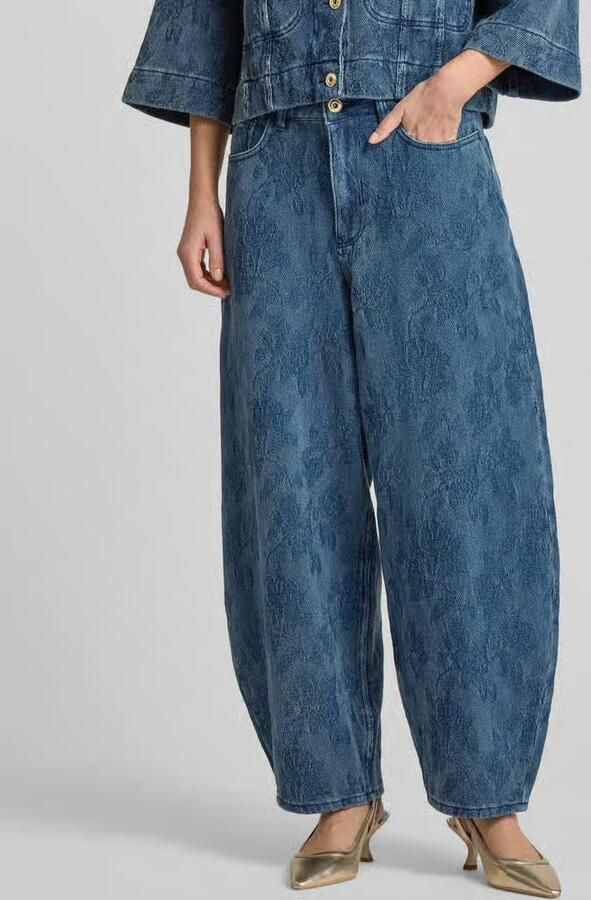 MOS MOSH Barrel fit jeans met 5-pocketmodel model 'Rosy' - Foto 3