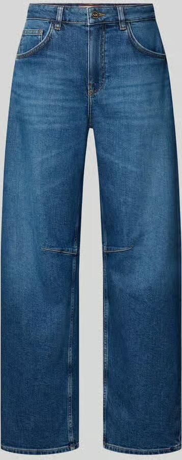 MOS MOSH barrel fit jeans met steekzakken model 'Dara'