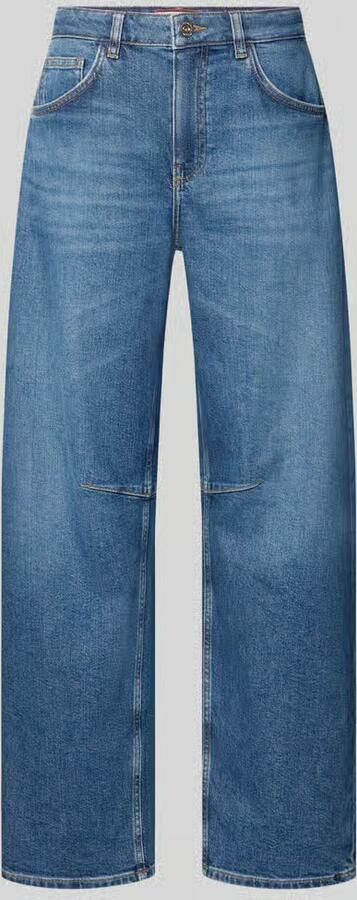 MOS MOSH barrel fit jeans met steekzakken model 'Dara'