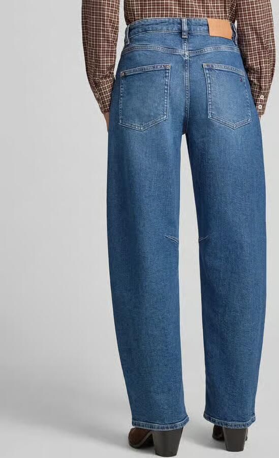 MOS MOSH barrel fit jeans met steekzakken model 'Dara' - Foto 2