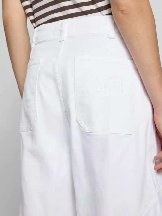 MOS MOSH Barrel jeans met steekzakken model 'Rosy Bianco'
