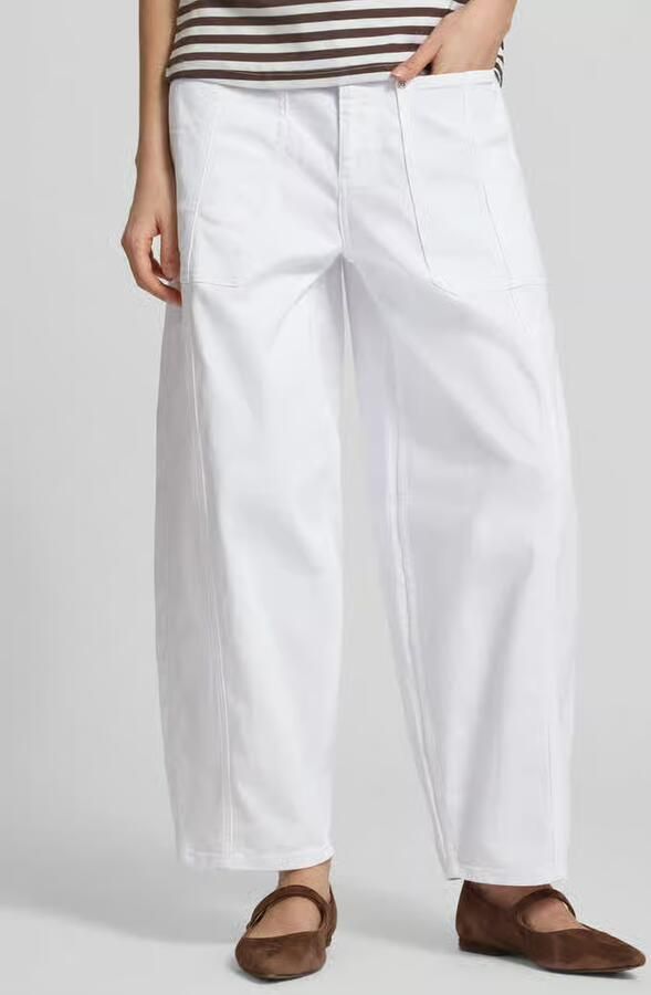 MOS MOSH Barrel jeans met steekzakken model 'Rosy Bianco' - Foto 2