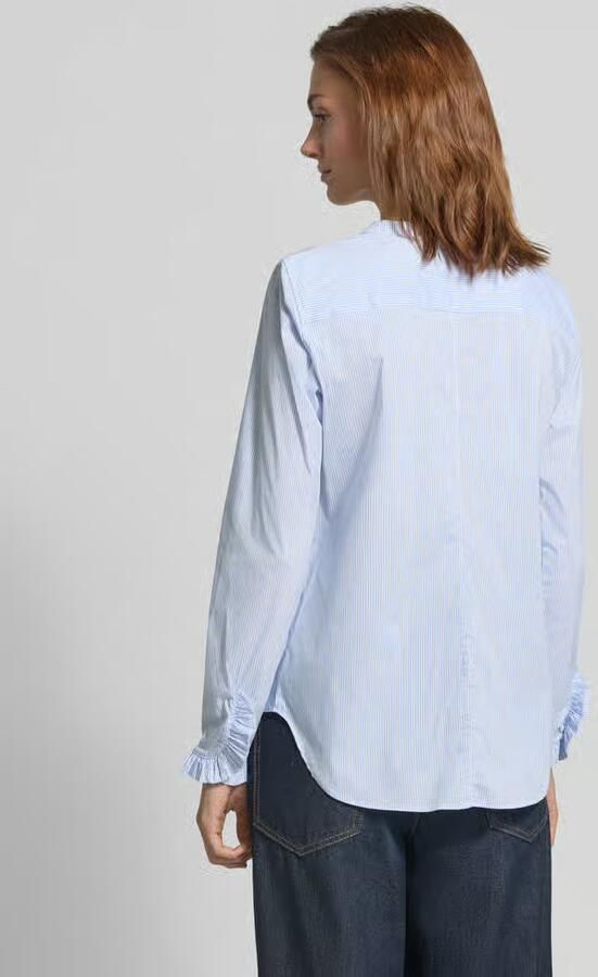 MOS MOSH Regular fit overhemdblouse met ronde hals model 'Mattie' - Foto 2