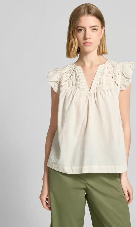 MOS MOSH Blouse met vlindermouwen model 'Woda Izha' - Foto 2
