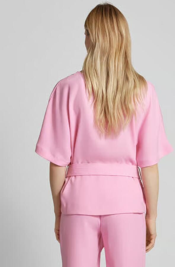 MOS MOSH Leia Blouse Roze Stijlvolle Dames Top Pink Dames