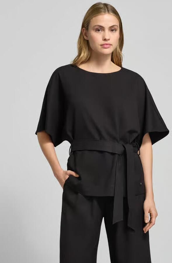 MOS MOSH Blouseshirt met strikceintuur model 'Pie Bellevue' - Foto 2