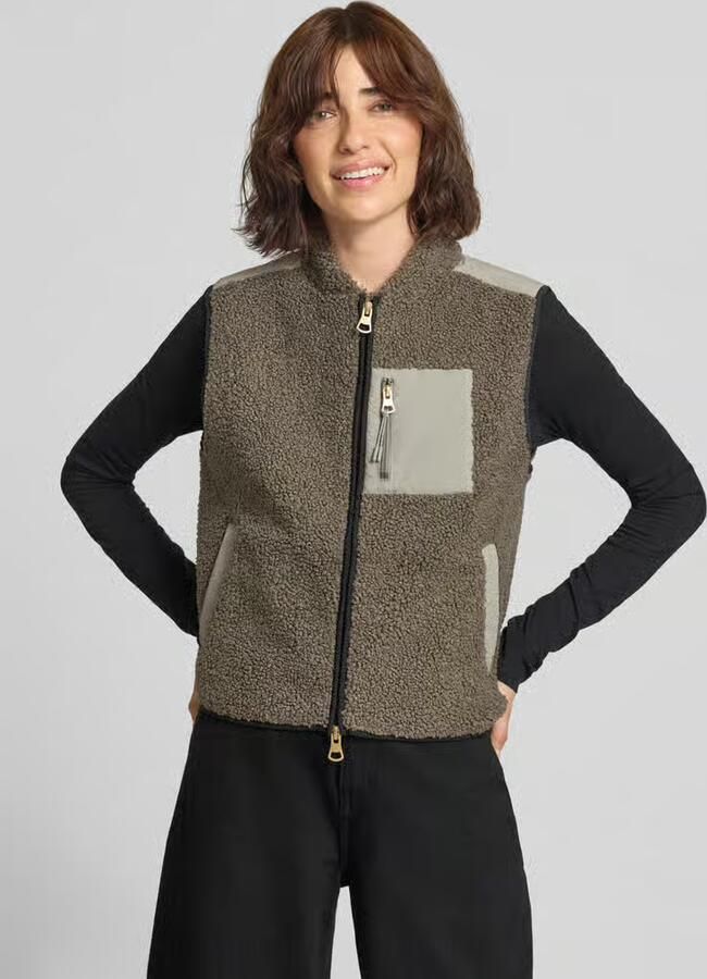 MOS MOSH Bodywarmer met tweewegritssluiting en borstzak model 'Rowe' - Foto 3