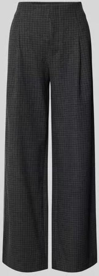 MOS MOSH Broek met plooien in de taille model 'Evine Kalli'