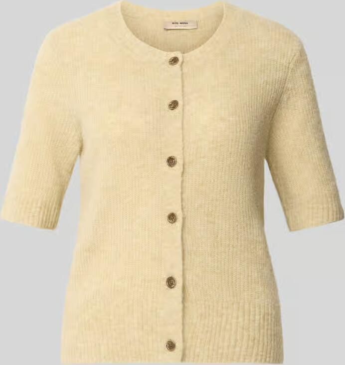 MOS MOSH Cardigan van wolmix met 1 2-mouwen model 'Thora' - Foto 2
