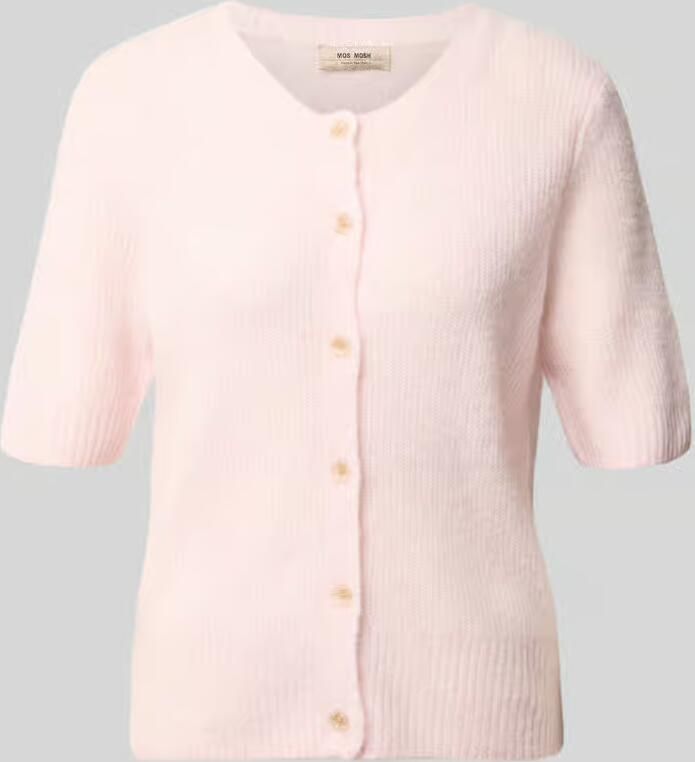 MOS MOSH Cardigan van wolmix met 1 2-mouwen model 'Thora' - Foto 2