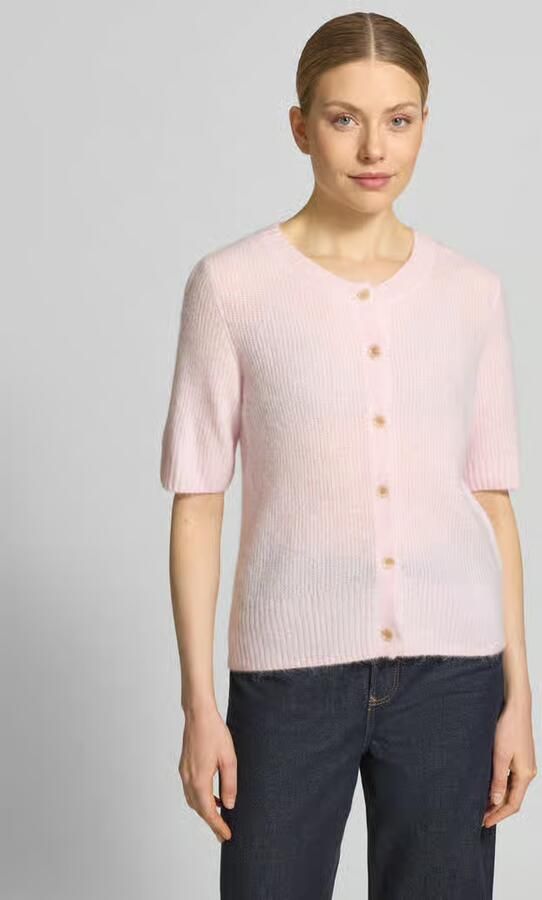 MOS MOSH Cardigan van wolmix met 1 2-mouwen model 'Thora' - Foto 3
