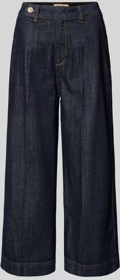 MOS MOSH Cropped wide leg spijkerbroek model 'Bantry Nippon' - Foto 2