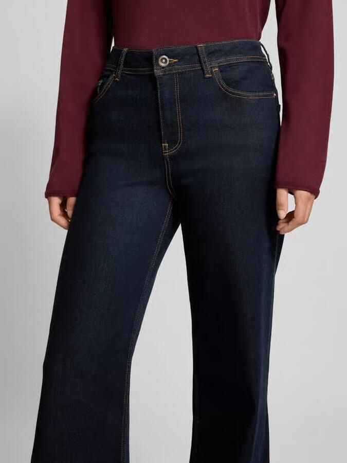 MOS MOSH Flared cut jeans met steekzakken model 'Dara' - Foto 2