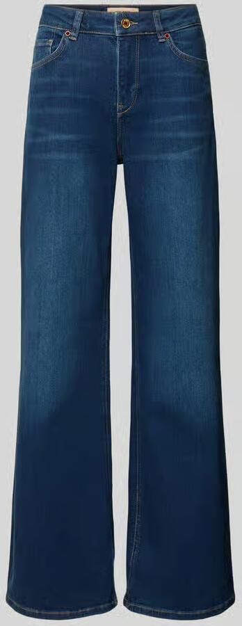 MOS MOSH flared fit jeans in 5-pocketmodel model 'Dara'