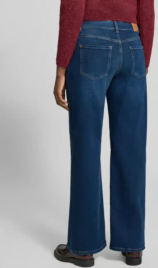 MOS MOSH flared fit jeans in 5-pocketmodel model 'Dara' - Foto 5