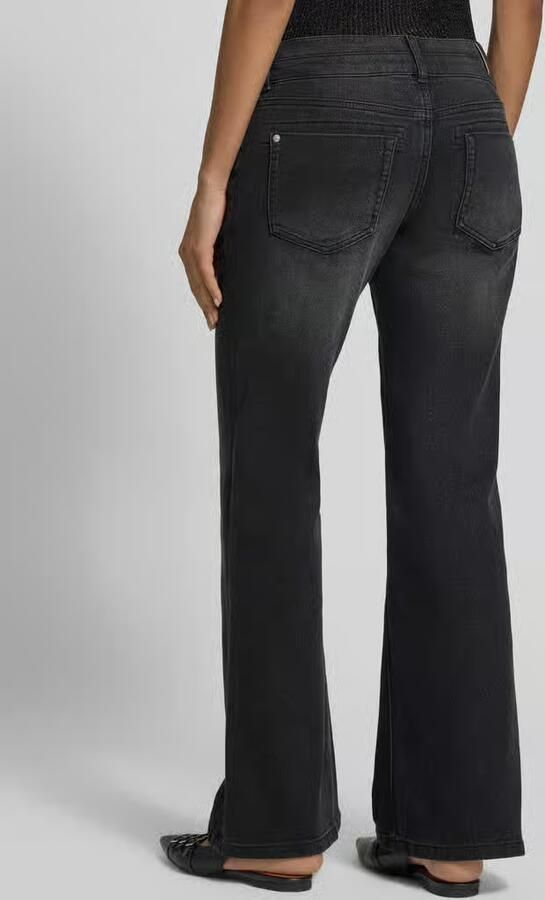 MOS MOSH Flared jeans met 5-pocketmodel model 'Marlena'
