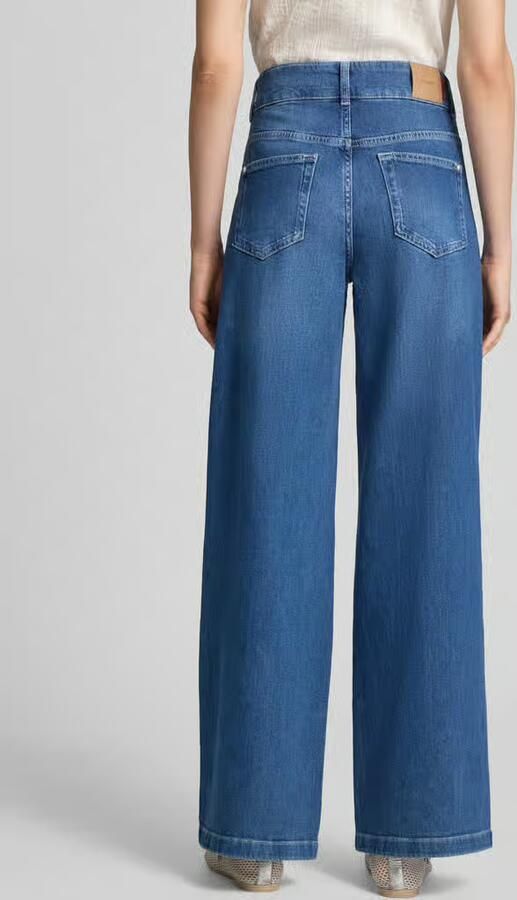 MOS MOSH Flared jeans met klepzakken model 'Colette Nagato'