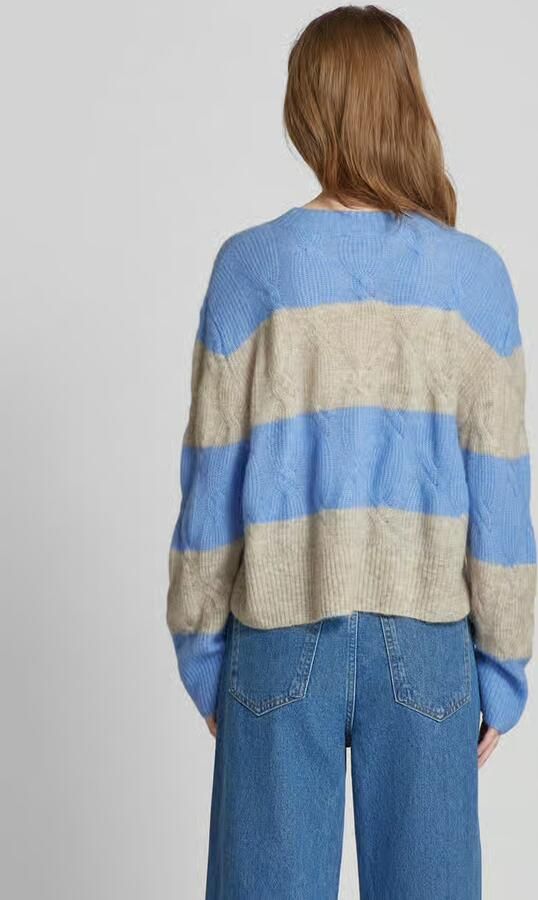 MOS MOSH Zachte Gebreide Trui Hydrangea Stijl Multicolor Dames - Foto 2