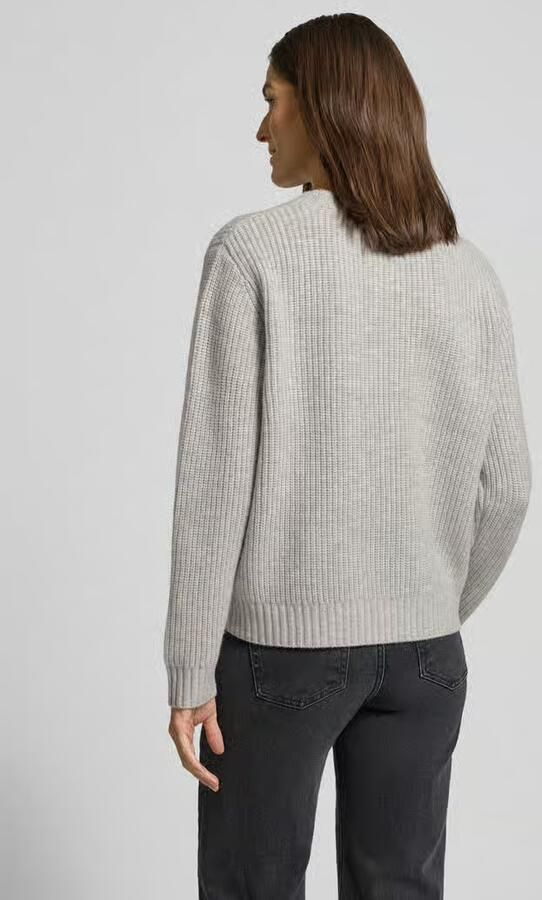 MOS MOSH Gebreide pullover met ronde hals model 'Brynna'