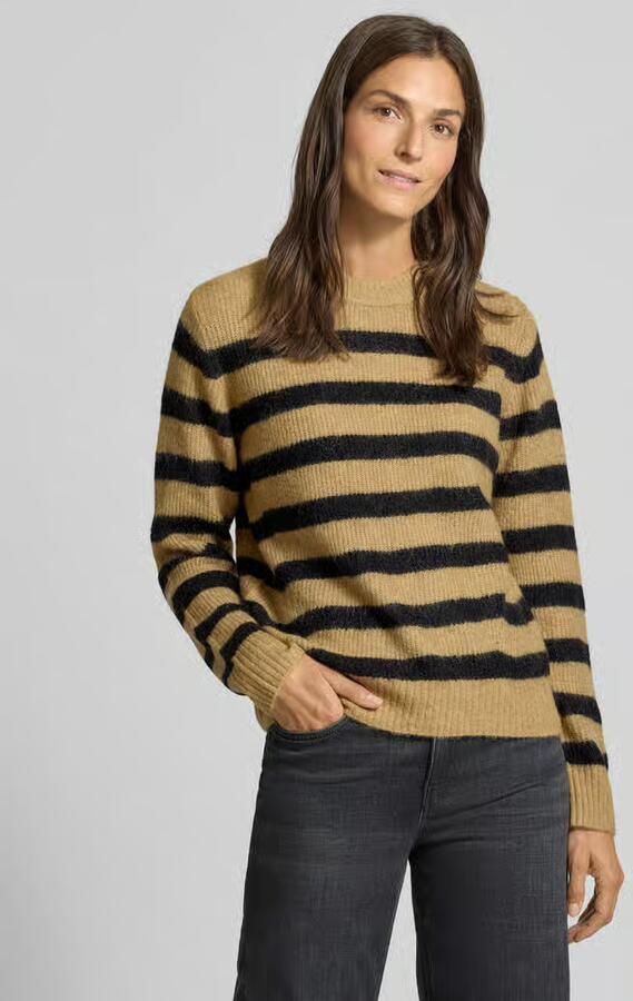 MOS MOSH Gebreide pullover met ronde hals model 'THORA' - Foto 2