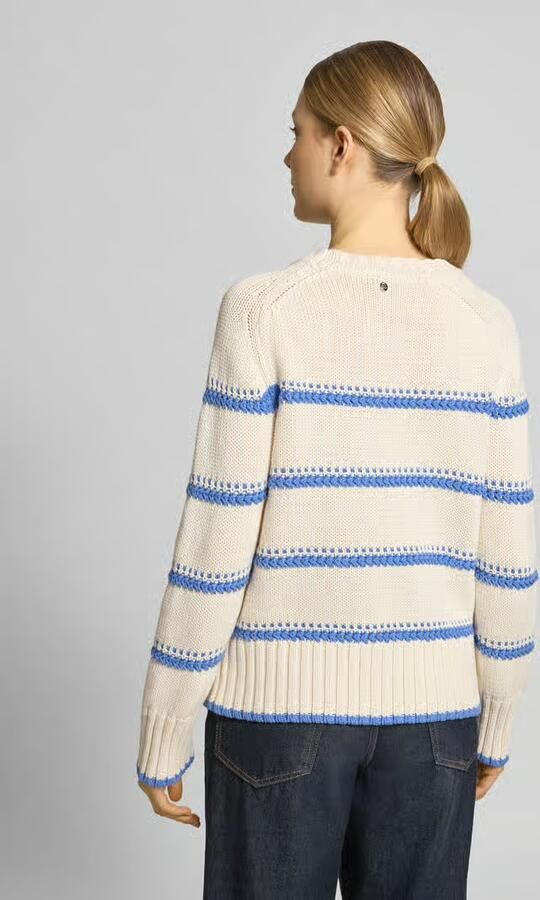MOS MOSH Gebreide pullover met streepmotief model 'Rola Bine' - Foto 3