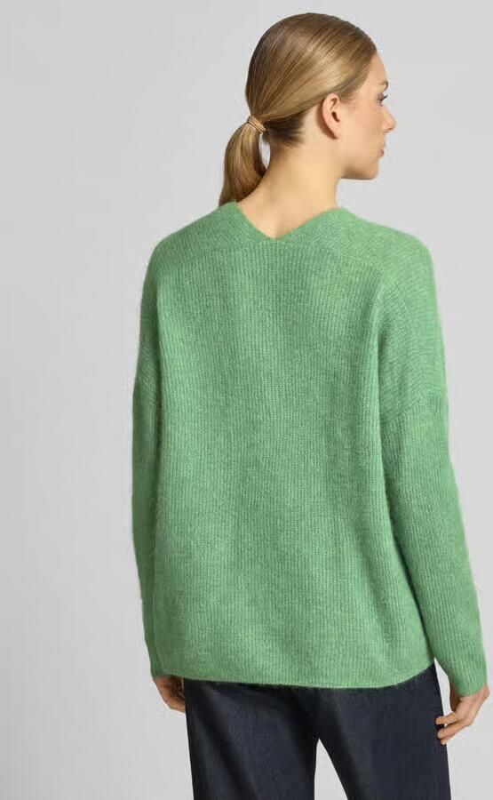 MOS MOSH Gebreide pullover met V-hals model 'THORA' - Foto 3