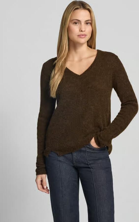 MOS MOSH Gebreide pullover met wol model 'Mape' - Foto 2