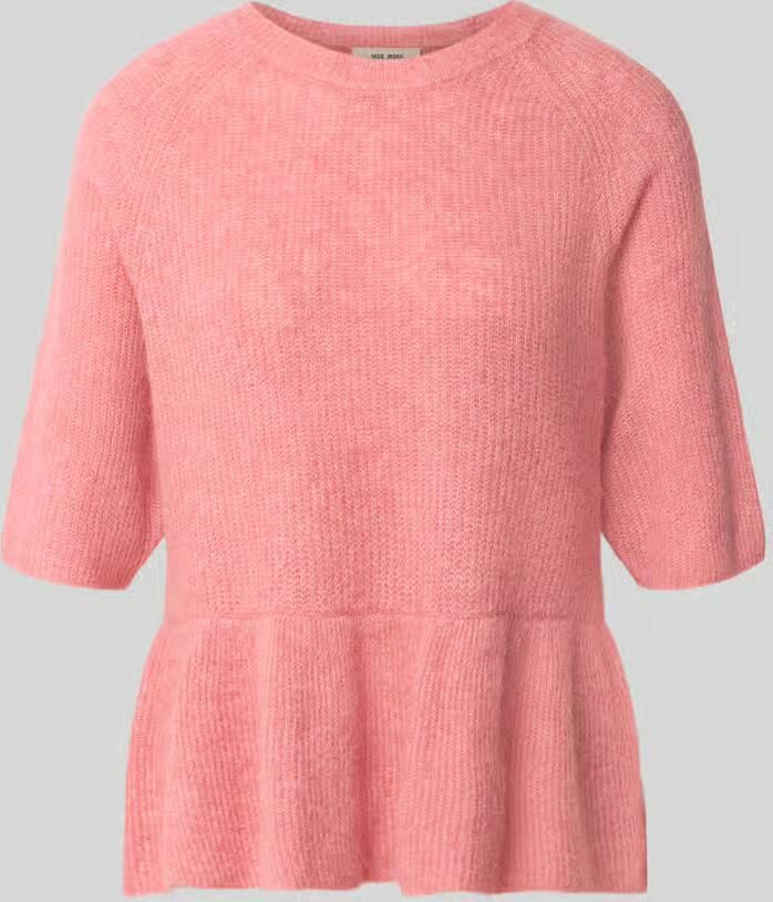 MOS MOSH Gebreide pullover van alpacamix model 'Thora' - Foto 3