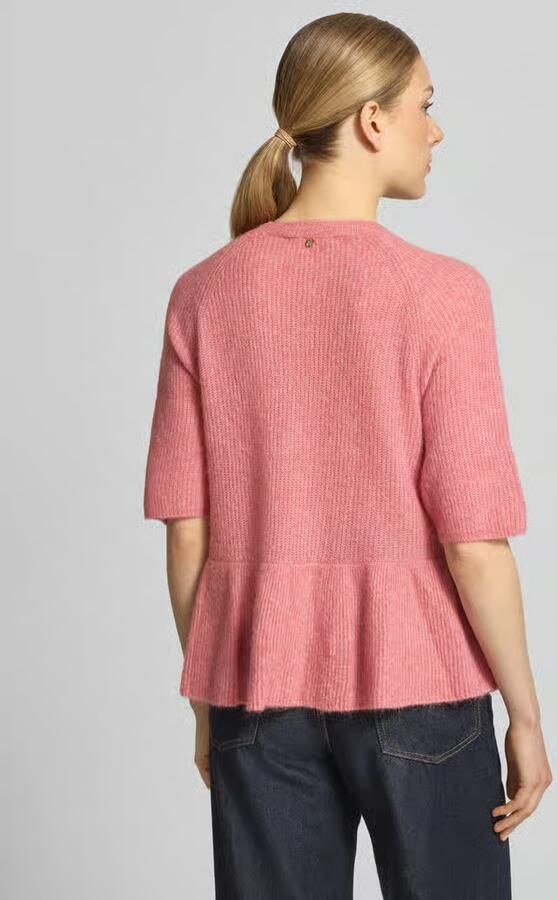 MOS MOSH Gebreide pullover van alpacamix model 'Thora' - Foto 4
