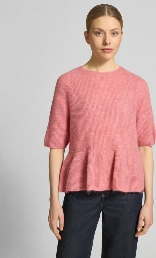 MOS MOSH Gebreide pullover van alpacamix model 'Thora' - Foto 5