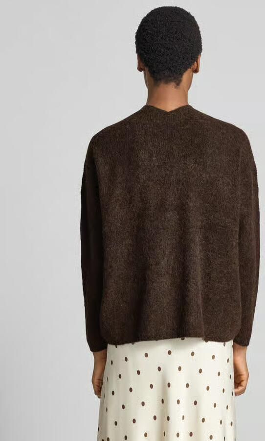 MOS MOSH Oversized gebreide pullover met ribboorden model 'THORA' - Foto 3