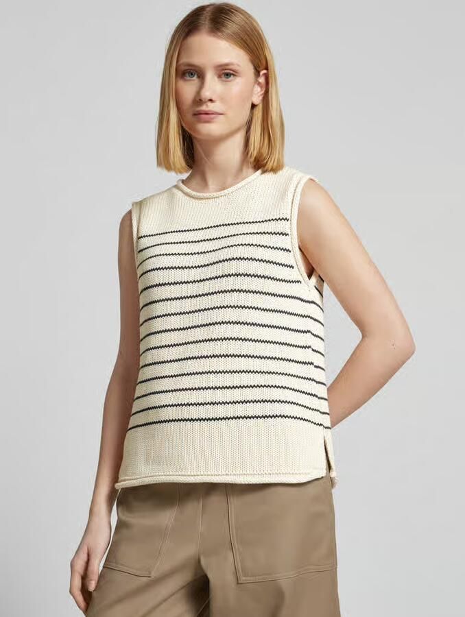 MOS MOSH Gebreide top met ronde hals model 'AUBIN' - Foto 2