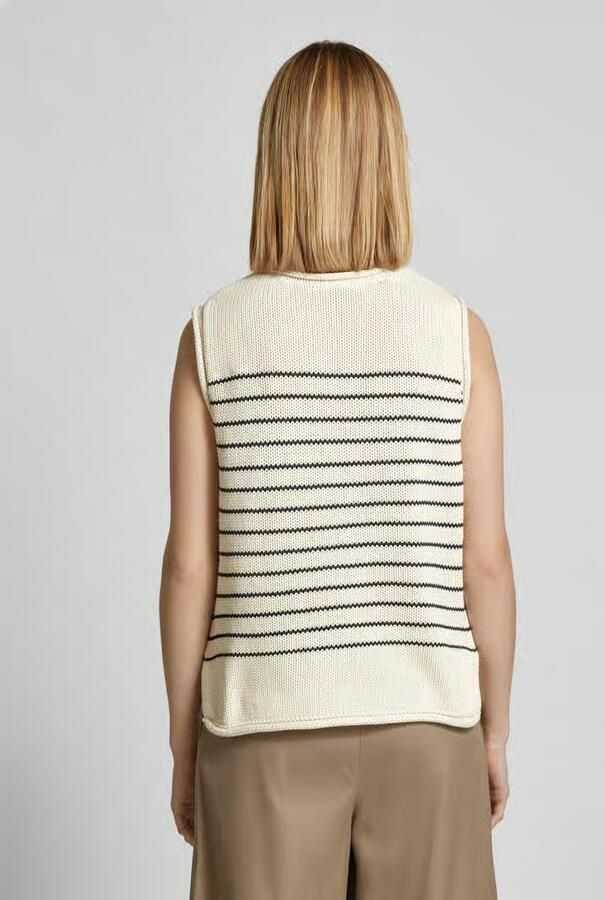 MOS MOSH Gebreide top met ronde hals model 'AUBIN' - Foto 2