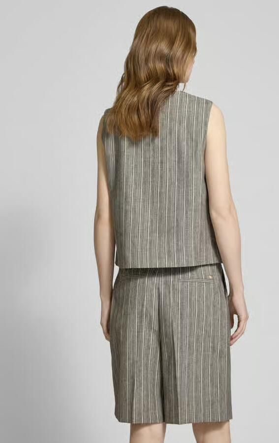 MOS MOSH Gilet met doorknoopsluiting model 'Eriin Thelma'