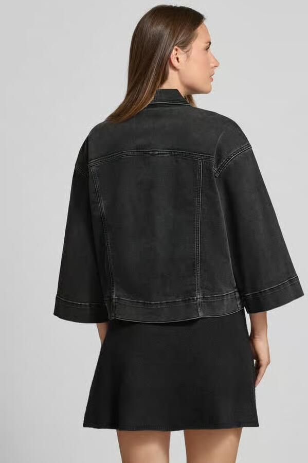 MOS MOSH Jeansjack met wijde mouwen model 'Penn Deluxe' - Foto 2