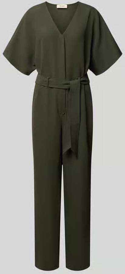 MOS MOSH Dames Jumpsuits Mmlehila Miley Jumpsuit Donkergroen - Foto 4
